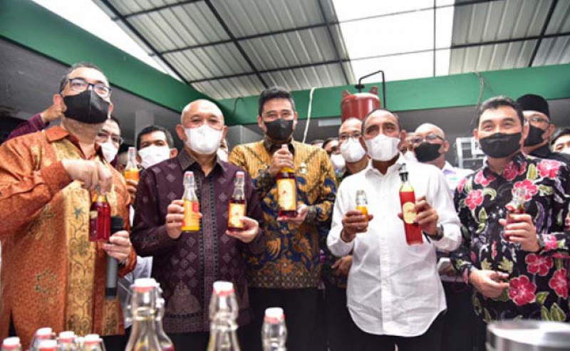 PPKS Technology Produced Red Palm Cooking Oil to be Used by Cooperation